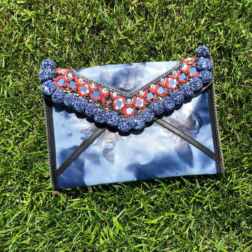 Rebecca Minkoff - Pom Pom Envelope